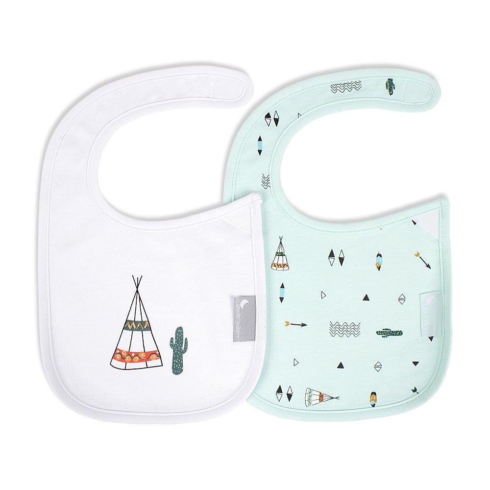 Bavoir Blanc Lot De 2 Bavoirs Bébé Sauthon - Coton Blanc - Oeko-Tex Bavoir Blanc Bebe A Decorer