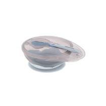 Retrouvez KikkaBoo Bol d’aspiration avec cuillère Bleu aux meilleurs prix sur Bebemaman.ma . Livraison à domicile partout au Maroc.