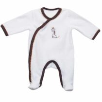 Retrouvez Sauthon Pyjama Velours Blanc Taille 1 Mois aux meilleurs prix sur Bebemaman.ma . Livraison à domicile partout au Maroc.