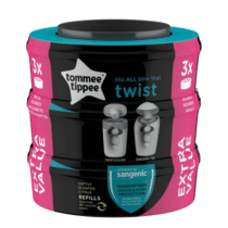Retrouvez Tommee Tippee Lot de 3 recharges Twist & Click au meilleur prix sur Bebemaman.ma . Livraison partout au Maroc.