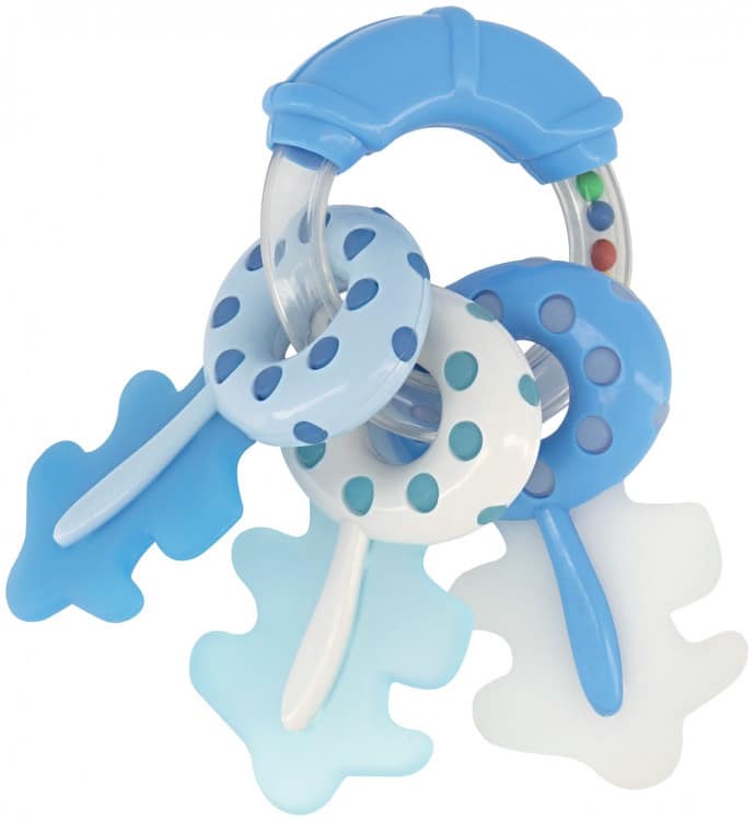 Kikkaboo Clés hochet Bleu