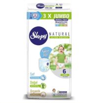 Bebemaman Sleepy Natural Couches Culottes Triple Jumbo Taille 6 - (15-25kg) 60 Unités