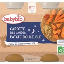 Retrouvez Babybio Carotte des Landes Patate Douce Blé 6 Mois+ aux meilleurs prix sur Bebemaman.ma . Livraison partout au Maroc.
