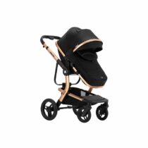 Kikkaboo Poussette 3 en 1 Irène Noir - bebemaman.ma 2