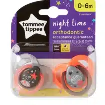 Retrouvez Tommee Tippee Sucette Night time Orthodontic 0-6m aux meilleurs prix sur Bebemaman.ma ! Livraison partout au Maroc
