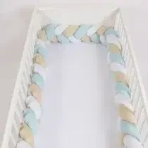 Retrouvez Bebemaman Tour De Lit Tressé Blanc/Beige/Bleu Ciel aux meilleurs prix sur Bebemaman.ma . Livraison à domicile partout au Maroc. Paiement à la livraison.