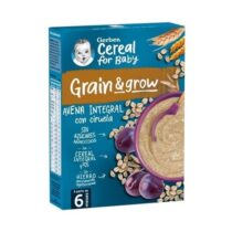 Bouillie d avoine et prunes 6m + 250 g - Gerber Organic - bebemaman.ma