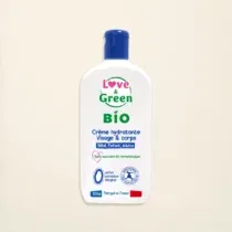 Retrouvez Love & Green Crème Hydratante Visage et Corps Bio 500ml aux meilleurs prix sur Bebemaman.ma . Livraison à domicile partout au Maroc.