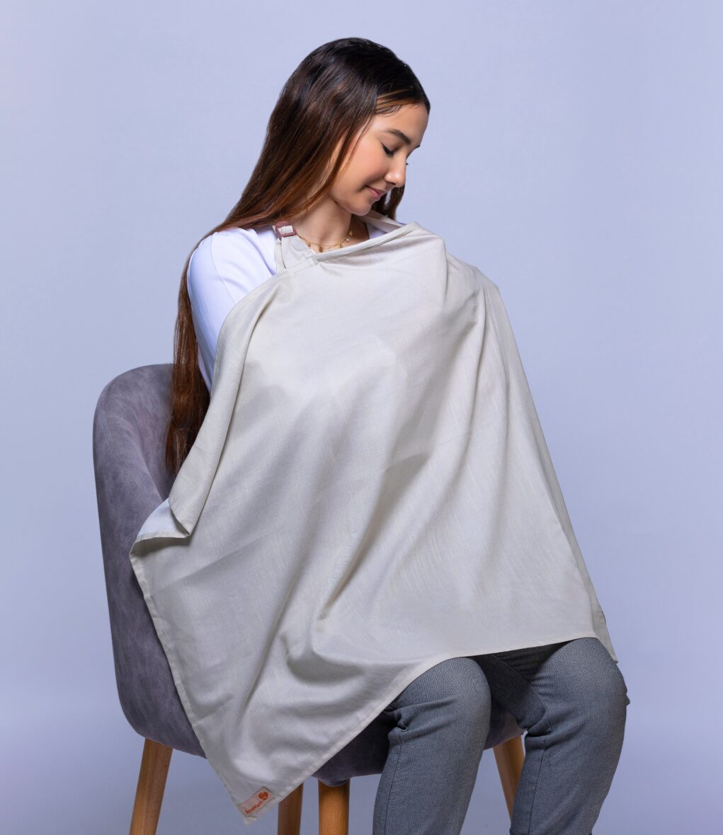 Tablier Allaitement Beige