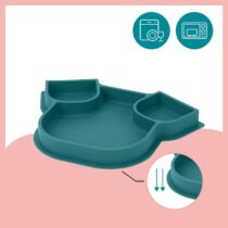 Retrouvez Babymoov Assiette compartimentée en silicone Isy chien bleu aux meilleurs prix sur Bebemaman.ma . Livraison à domicile partout au Maroc.