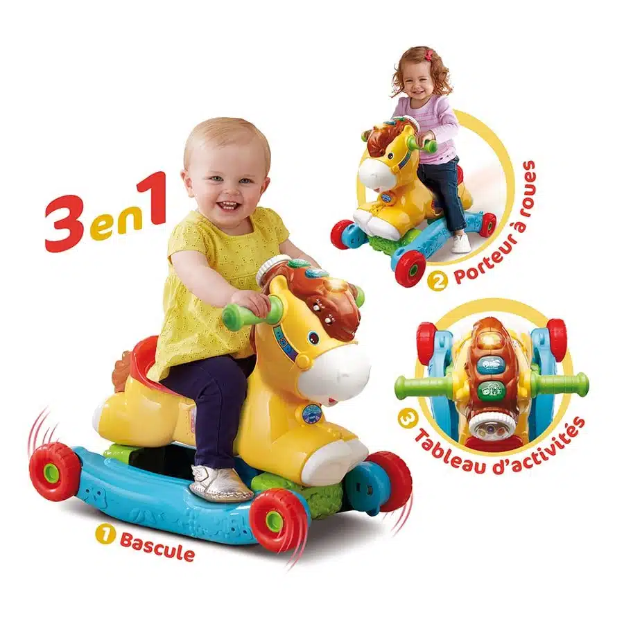 VTech Jouet poney basculo P&rsquo;tit Galop