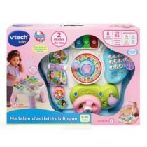 Retrouvez VTech Ma table d'activités bilingue Rose aux meilleurs prix sur Bebemaman.ma . Livraison à domicile partout au Maroc.