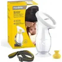 Medela recueil-lait en silicone pour allaitement sans BPA