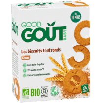 Retrouvez Good Goût Biscuits Tout Ronds Cacao 10m+ aux meilleurs prix sur Bebemaman.ma ! Livraison à domicile au Maroc. Paiement à la livraison.