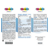 Retrouvez PEDIAKID Oméga 3 goût citron-cola 125ml aux meilleurs prix sur Bebemaman.ma . Livraison à domicile partout au Maroc. Paiement à la livraison
