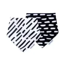 Retrouvez Tiny Twinkle Bavoir Bandana Black & White 3m+ aux meilleurs prix sur Bebemaman.ma . Livraison à domicile partout au Maroc.
