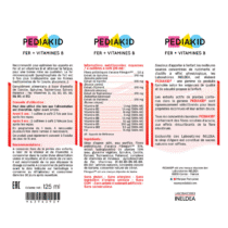 Retrouvez PEDIAKID Fer + Vitamines B goût banane 125ml aux meilleurs prix sur Bebemaman.ma . Livraison à domicile partout au Maroc. Paiement à la livraison