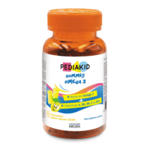 Retrouvez PEDIAKID Gommes Omega 3 - 60 oursons goût citron aux meilleurs prix sur Bebemaman.ma . Livraison à domicile partout au Maroc.