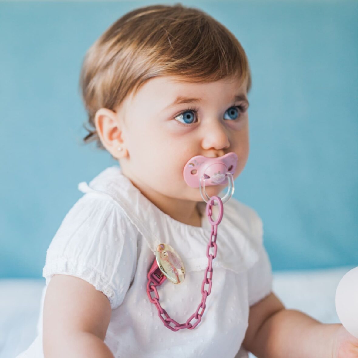 bebemaman-Suavinex-GOLD-Attache-sucette-Bijou-Rose-1