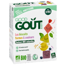 Retrouvez Good Goût Biscuits Formes et Couleurs +10mois aux meilleurs prix sur Bebemaman.ma ! Livraison à domicile au Maroc.