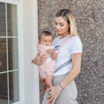 Kikkaboo Porte-bébé Myra Noir prix Maroc | Bebemaman.ma