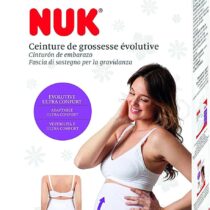 La Nuk Ceinture de Grossesse Blanc est un accessoire de grossesse indispensable, disponible à l'achat sur bebemaman.ma. Cette ceinture ergonomique offre un soutien optimal au dos et au ventre des femmes enceintes, soulageant efficacement les douleurs liées à la grossesse et prévenant les risques de déchirure musculaire. Elle est fabriquée avec des matériaux de qualité supérieure et équipée de sangles réglables pour s'adapter facilement à toutes les morphologies. La conception élégante et discrète de cette ceinture permet de la porter sous les vêtements, tandis que ses panneaux en mesh respirant assurent une bonne circulation de l'air et réduisent les irritations cutanées. Commandez dès maintenant votre Nuk Ceinture de Grossesse Blanc sur bebemaman.ma pour bénéficier d'un confort optimal tout au long de votre grossesse et profiter de la livraison rapide et fiable offerte par le site.