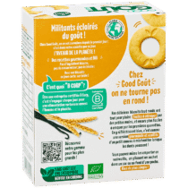 Retrouvez Good Goût Biscuits Tout Ronds Vanille 10m+ aux meilleurs prix sur Bebemaman.ma ! Livraison à domicile au Maroc. Paiement à la livraison.