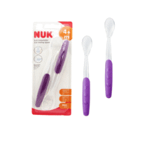 Retrouvez Nuk Lot de 2 cuillères souples Violet 4m+aux meilleurs prix sur Bebemaman.ma . Livraison à domicile partout au Maroc.
