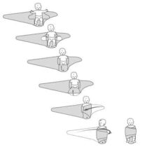 bebemaman-Couverture d'emmaillotage 0-6mois Rose