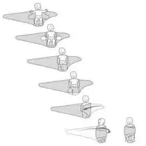 bebemaman-Couverture d'emmaillotage 0-6mois Rose