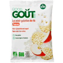 Good Goût Mini galettes de Riz à la Pomme 10m+