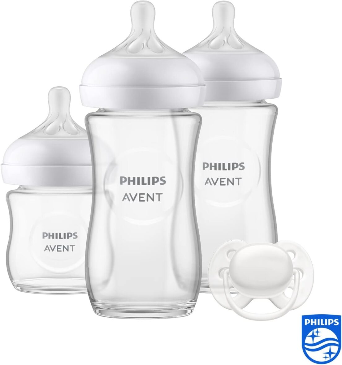 Bebemaman Philips Avent Kit biberon Natural Response en Verre 1