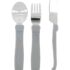 Twistshake Set de Couverts en Acier Inoxydable Gris 12m+ prix Maroc | Bebemaman.ma