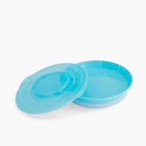 Twistshake Assiette avec Couvercle Bleu prix Maroc | Bebemaman.ma