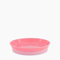 Assiette avec Couvercle - Rose prix Maroc | Bebemaman.ma