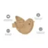 Retrouvez Miniland Assiette en bois Bambou oiseau avec ventouse aux meilleurs prix sur Bebemaman.ma . Livraison à domicile partout au Maroc.