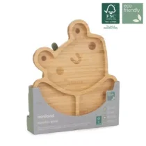 Retrouvez Miniland Assiette en bois Bambou grenouille avec ventouse aux meilleurs prix sur Bebemaman.ma . Livraison à domicile partout au Maroc.