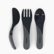 Twistshake Couverts d'apprentissage Noir prix Maroc | Bebemaman.ma