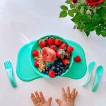 Twistshake Couverts d'apprentissage Vert prix Maroc | Bebemaman.ma