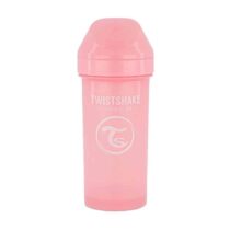Twistshake Gourde Anti-Fuites 360ml Rose