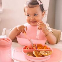 Twistshake Plateau Click-mat Mini Sans assiette Rose prix Maroc | Bebemaman.ma