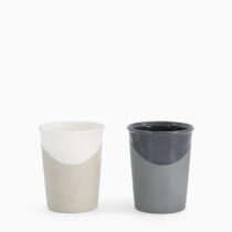 Twistshake 2 Gobelets 170ml Noir & Blanc prix Maroc | Bebemaman.ma