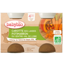 Retrouvez BabyBio Carottes des landes Potimarron 4mois+ aux meilleurs prix sur Bebemaman.ma . Livraison partout au Maroc. Paiement à la livraison.