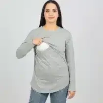 Retrouvez Pull d'allaitement Manches Longues gris aux meilleurs prix sur Bebemaman.ma . Livraison à domicile partout au Maroc. Paiement à la livraison.
