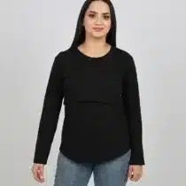 Retrouvez Pull d'allaitement Manches Longues noir aux meilleurs prix sur Bebemaman.ma . Livraison à domicile partout au Maroc. Paiement à la livraison.