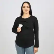 Retrouvez Pull d'allaitement Manches Longues noir aux meilleurs prix sur Bebemaman.ma . Livraison à domicile partout au Maroc. Paiement à la livraison.