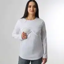 Retrouvez Pull d'allaitement Manches Longues Blanc aux meilleurs prix sur Bebemaman.ma . Livraison à domicile partout au Maroc. Paiement à la livraison.