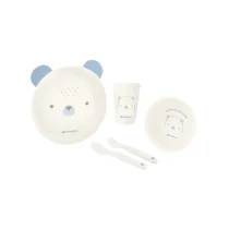 Retrouvez Kikkaboo Set repas 5 pièces Bear Bleu aux meilleurs prix sur Bebemaman.ma . Livraison à domicile partout au Maroc. Paiement à la livraison.