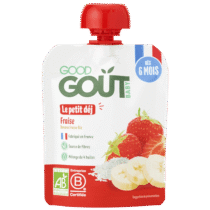 Retrouvez Good Goût Gourde Le petit Déj Fraise - dès 6 mois aux meilleurs prix sur Bebemaman.ma ! Livraison à domicile au Maroc. Paiement à la livraison.