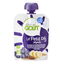 Retrouvez Good Goût Gourde Le petit Déj Myrtille - dès 6 mois aux meilleurs prix sur Bebemaman.ma ! Livraison à domicile au Maroc. Paiement à la livraison.